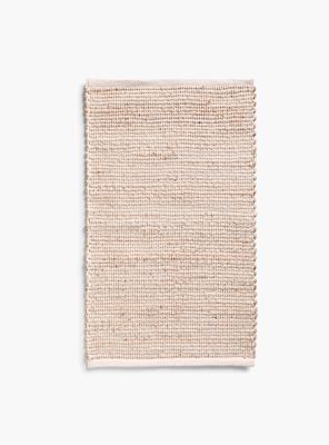 Bajada de cama West Blanco 60x90