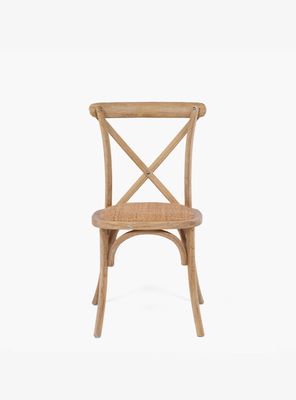 Imagen 1 del producto Silla Madera Tradition Rattan Olmo Natural Apilable