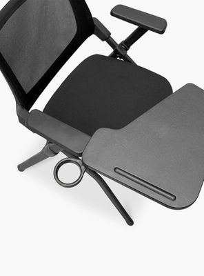 Imagen 2 del producto Silla Visita Uni Negro c/paleta