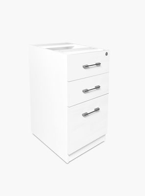 Imagen 2 del producto Cajonera Melamina Pedestal Blanco