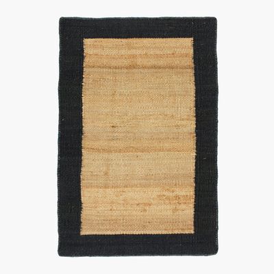 Alfombra Yute Nubia 170x240 Negro