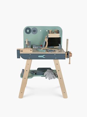 Estación de Herramientas Infantil de Madera Nicolás Multicolor