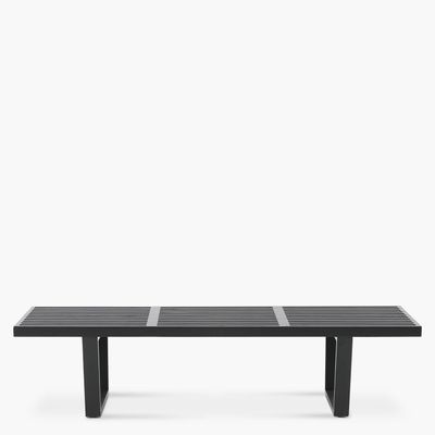 Banqueta de Madera Nelson (Réplica) Negro