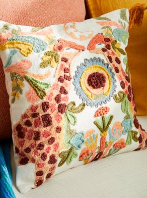 Imagen 2 del producto Funda Cojin Jirafa 45x45