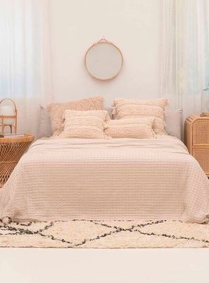 Imagen 2 del producto Cubrecama Panal 270x280 Crudo (cama King o Superking)