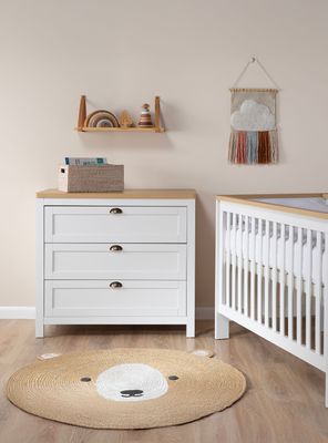 Imagen 2 del producto Cuna 3 en 1 Jacinta Natura/Blanco