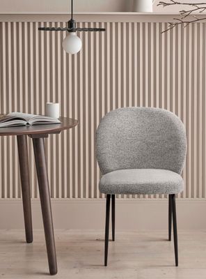 Imagen 2 del producto Silla Tapiz Pascale Gris