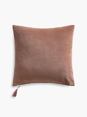 Funda Cojín Velur 60x60 Café