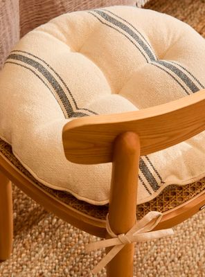 Imagen 2 del producto Cojín de Silla Bari Gris Oscuro 40x4