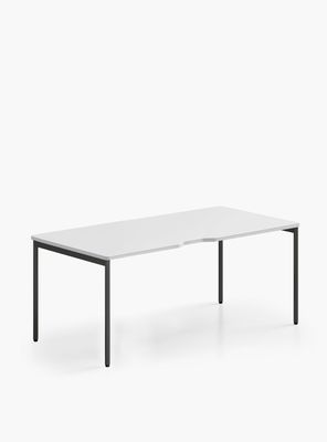 Imagen 2 del producto Escritorio Astro 160x75 Blanco/Gris