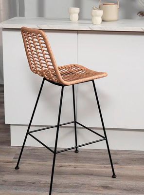 Imagen 2 del producto Taburete alto ratan sintetico Creta