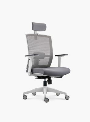 Imagen 2 del producto Silla Oficina Taylor Pro Gris Claro con cabecero