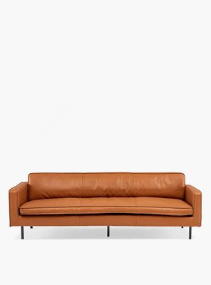 Sofa 3C Sinatra Cuero Café