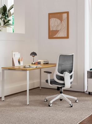 Imagen 2 del producto Silla Oficina Bolt Gris claro