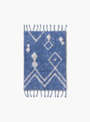 Piso de Baño Fauve Azul 50x70