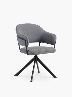 Imagen 2 del producto Silla Home Office Stanford Giratoria Gris Oscuro