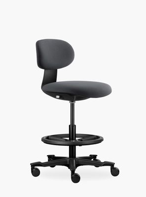 Imagen 2 del producto Silla oficina Buro Cajero Gris Oscuro