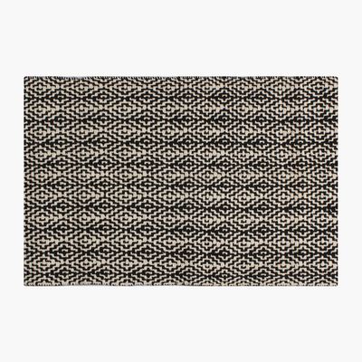 Imagen 2 del producto Alfombra Algodon Nepal 170x240 Negro