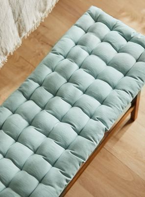 Imagen 2 del producto Cojin Banqueta Algodón Gavema 120x40 Verde Claro