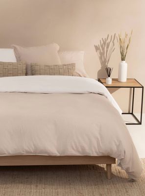 Imagen 2 del producto Funda Plumón Linlov 220x220 Beige (Cama 1,5 Plazas)