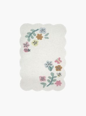 Alfombra Flores 60x90