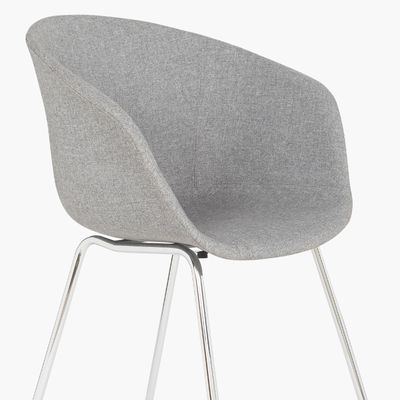 Imagen 2 del producto Silla comedor Gaudí Tapizada Gris