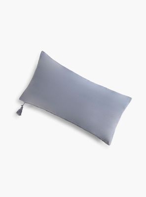 Funda Cojín Velur 30x60 Azul