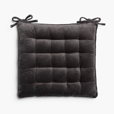 Cojin de Silla Velur Negro