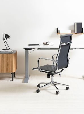 Imagen 2 del producto Silla oficina Bishop Alta Negro