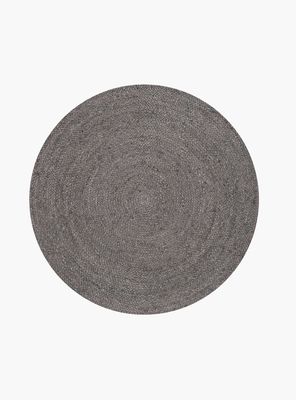 Alfombra Redonda Yute Gobi 120 Gris