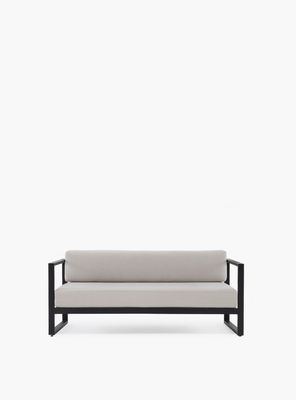 Sofá 2C Montego OLE Negro/Beige