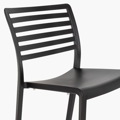 Imagen 2 del producto Silla Plástico Terraza Barcelona Negro