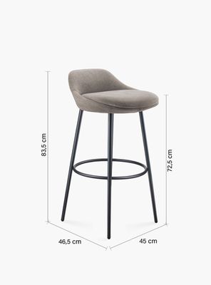 Imagen 2 del producto Taburete Manhattan Gris