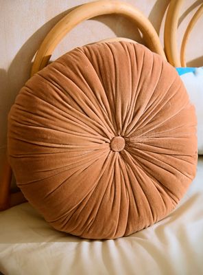 Imagen 2 del producto Cojín Velur 40x8 Rosa Envejecido