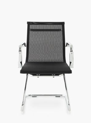 Silla Visita Carson Media Negro