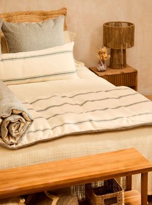 Imagen 2 del producto Piecera Bari Gris Oscuro 220x70