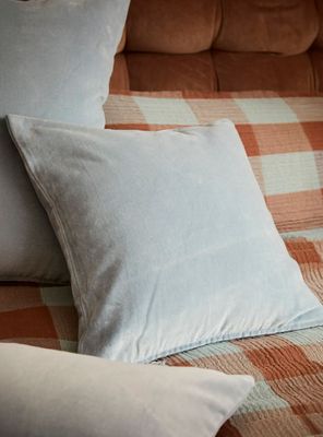 Imagen 2 del producto Funda Cojín Velur 45x45 Azul