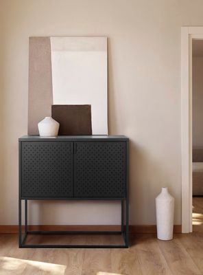 Imagen 2 del producto Arrimo medio Newton 2 puertas Negro