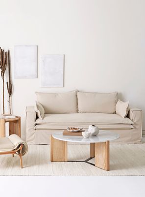 Imagen 2 del producto Sofá 2.5 Cuerpos Luciano Crudo