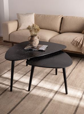 Imagen 2 del producto Set de Mesas de Centro Adda Negro