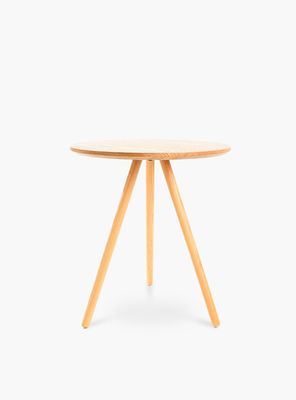 Imagen 1 del producto Mesa Lateral Madera de Haya 50 cm.