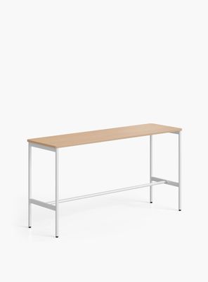 Imagen 2 del producto Mesa Oficina Cafetería Astro 160x60 Natura/Blanco