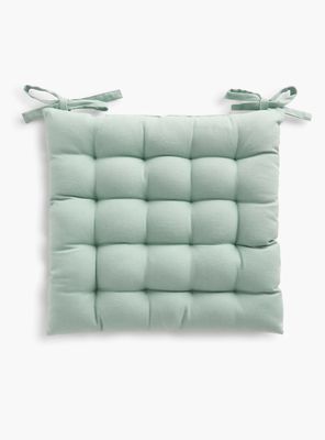 Cojin de Silla Algodón Gavema 40x40 Verde Claro