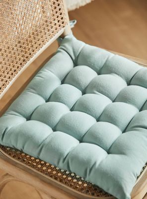 Imagen 2 del producto Cojin de Silla Algodón Gavema 40x40 Verde Claro