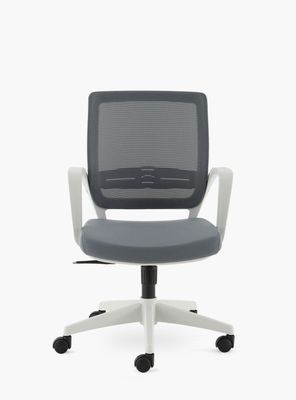Silla Oficina Job Base Nylon Gris Claro