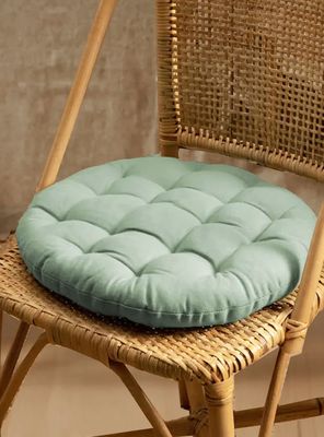 Imagen 2 del producto Cojin de Silla Algodón Gavema Diam 40 Verde Claro