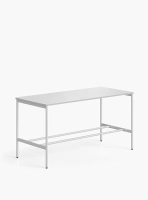 Imagen 2 del producto Mesa Oficina Cafetería Astro 160x90 Blanco/Blanco