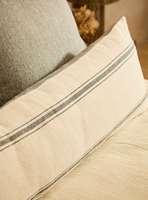 Imagen 2 del producto Funda Cojín Bari Gris Oscuro 35x110