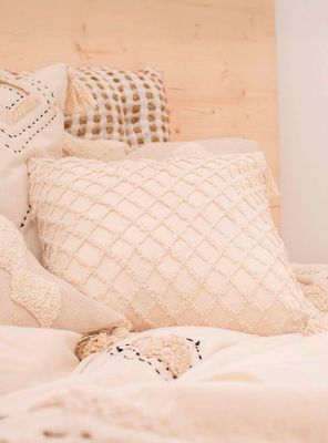 Imagen 2 del producto Funda Cojin algodón Royal 45x45 Crudo