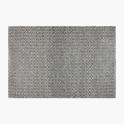 Imagen 2 del producto Alfombra Exterior Myrtos 170x240 Bco/Negro